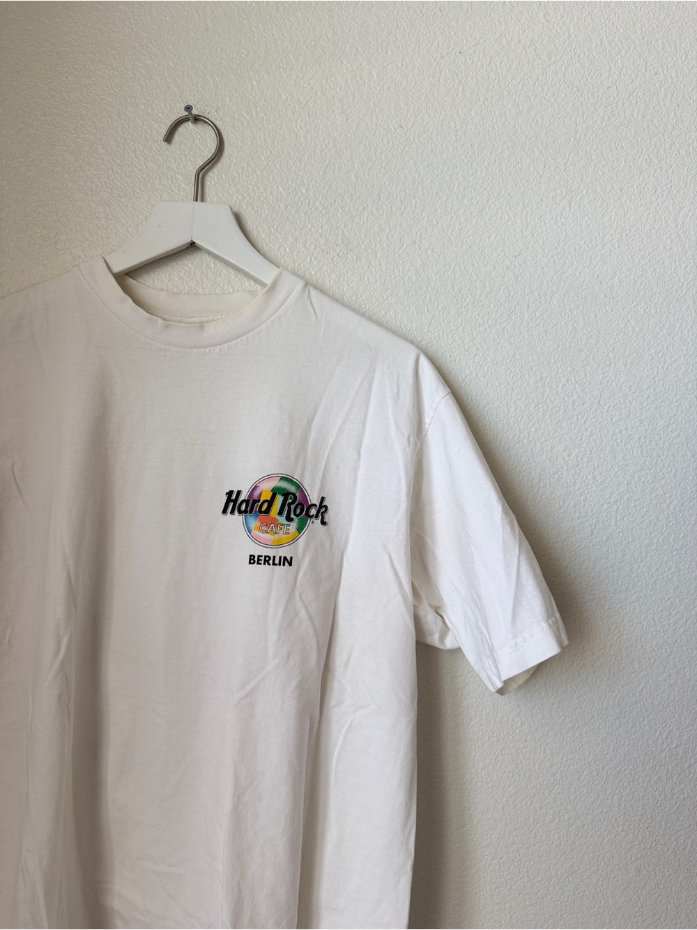 Vintage Hard Rock Cafe Berlin White Logo T-Shirt